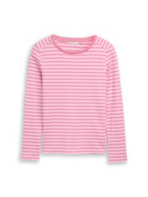 Tom Tailor Denim Langarmshirt mit Streifenmuster