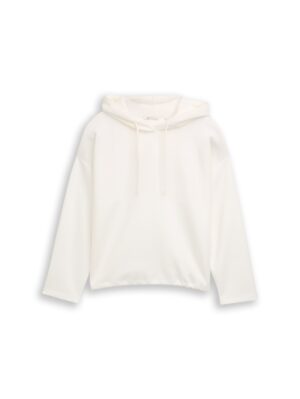 Tom Tailor Denim Loose Fit Scuba Hoodie Sweatshirt