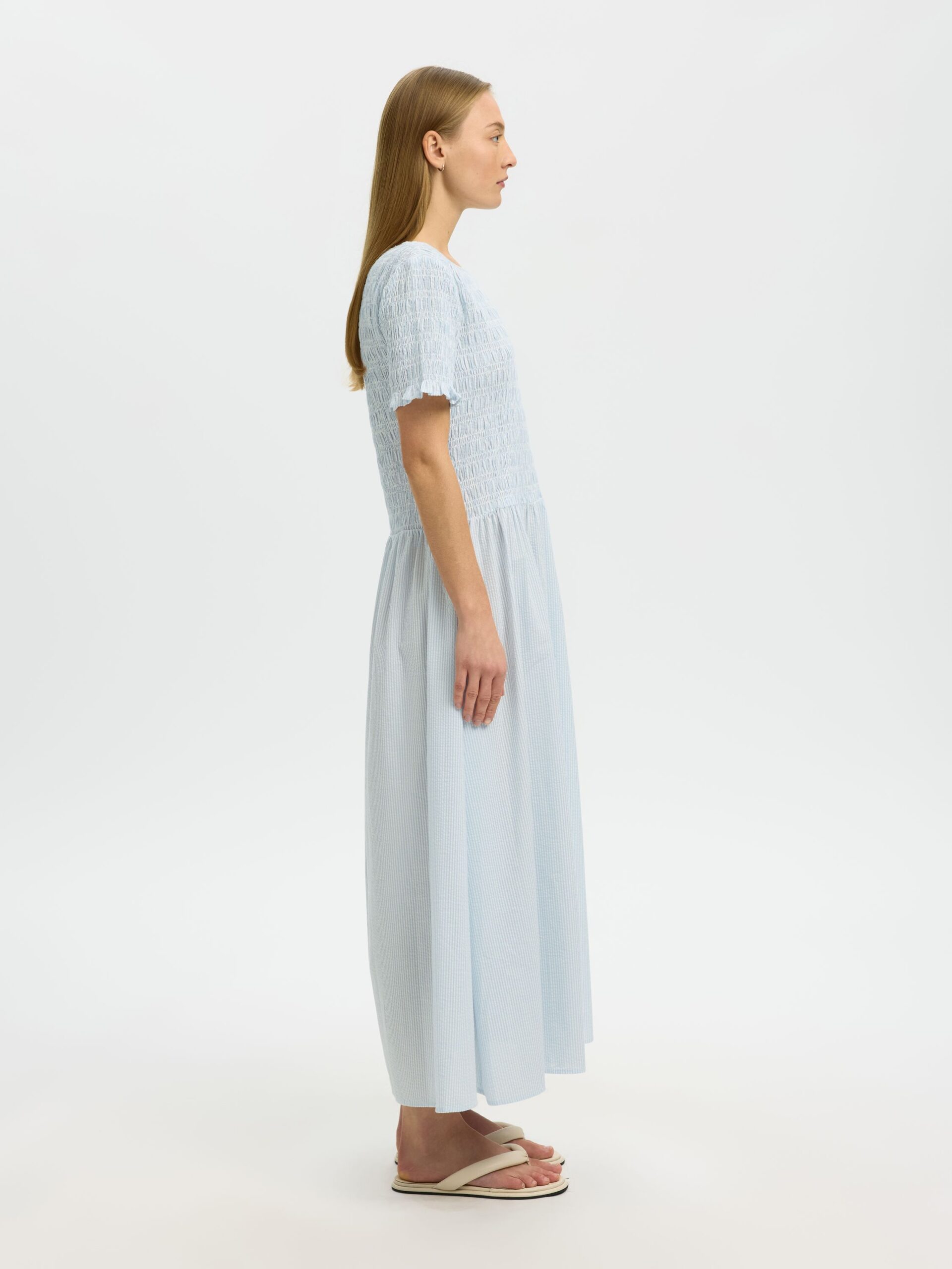 Selected Femme HANNAH REGULAR SS ANKLE DRESS B – Bild 6