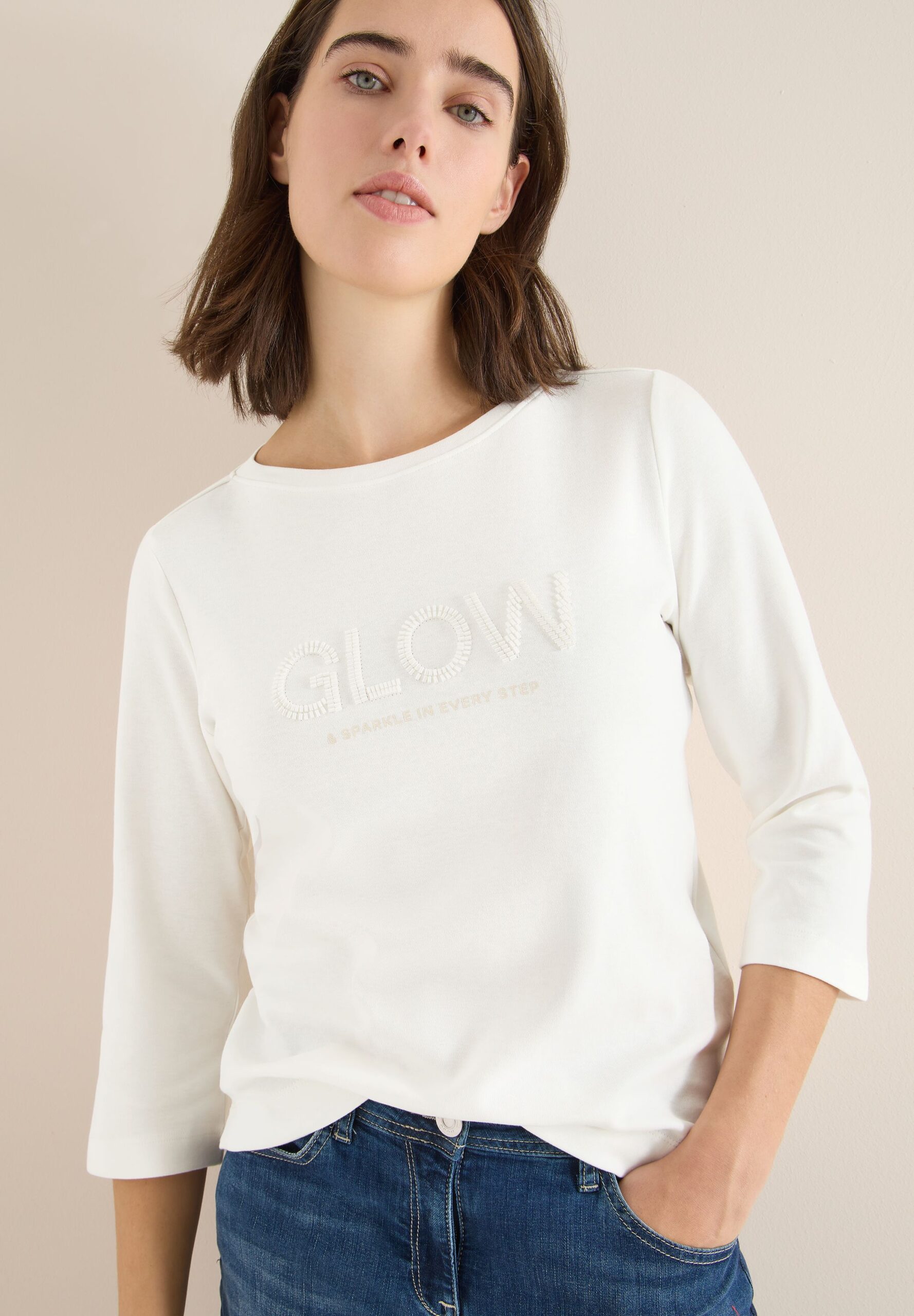 CECIL TOS Glow Beads FP T-Shirt – Bild 5