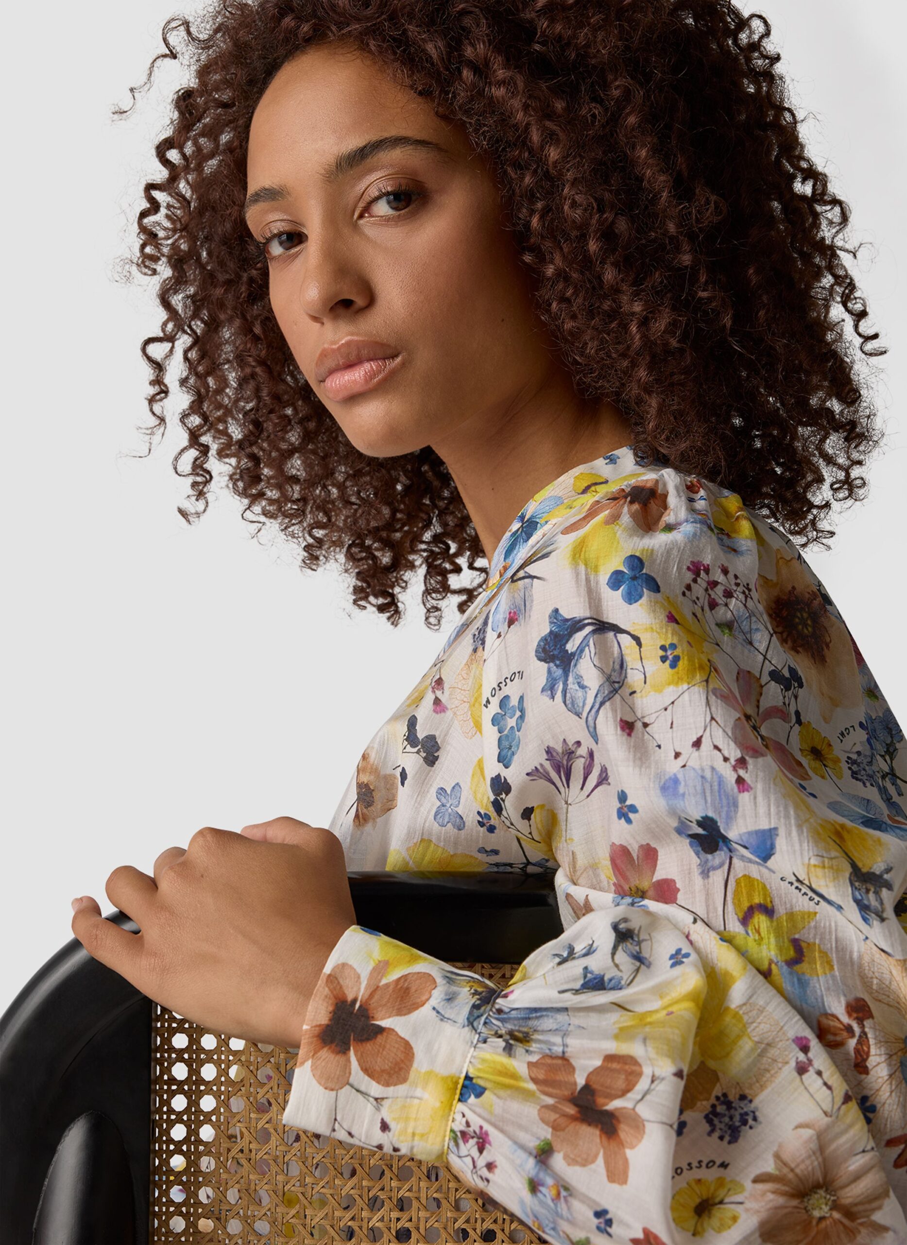 LECOMTE Bluse "Floral Vibes" – Bild 2