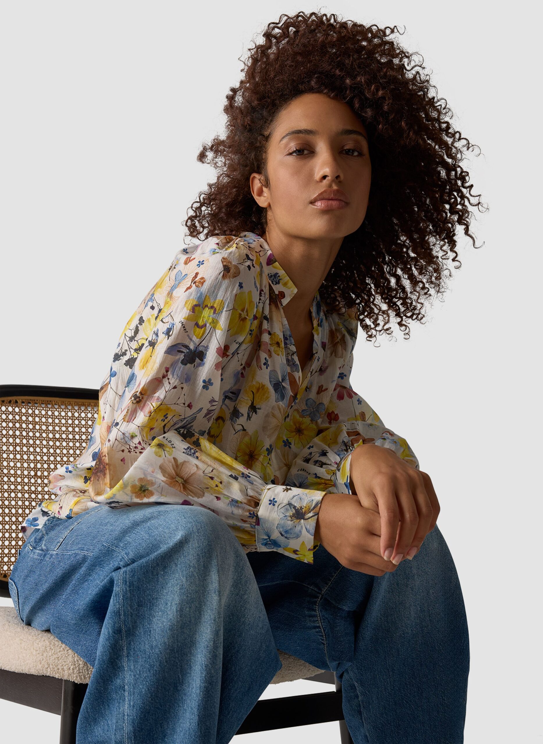 LECOMTE Bluse "Floral Vibes" – Bild 8