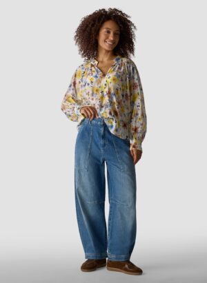 LECOMTE Bluse "Floral Vibes"