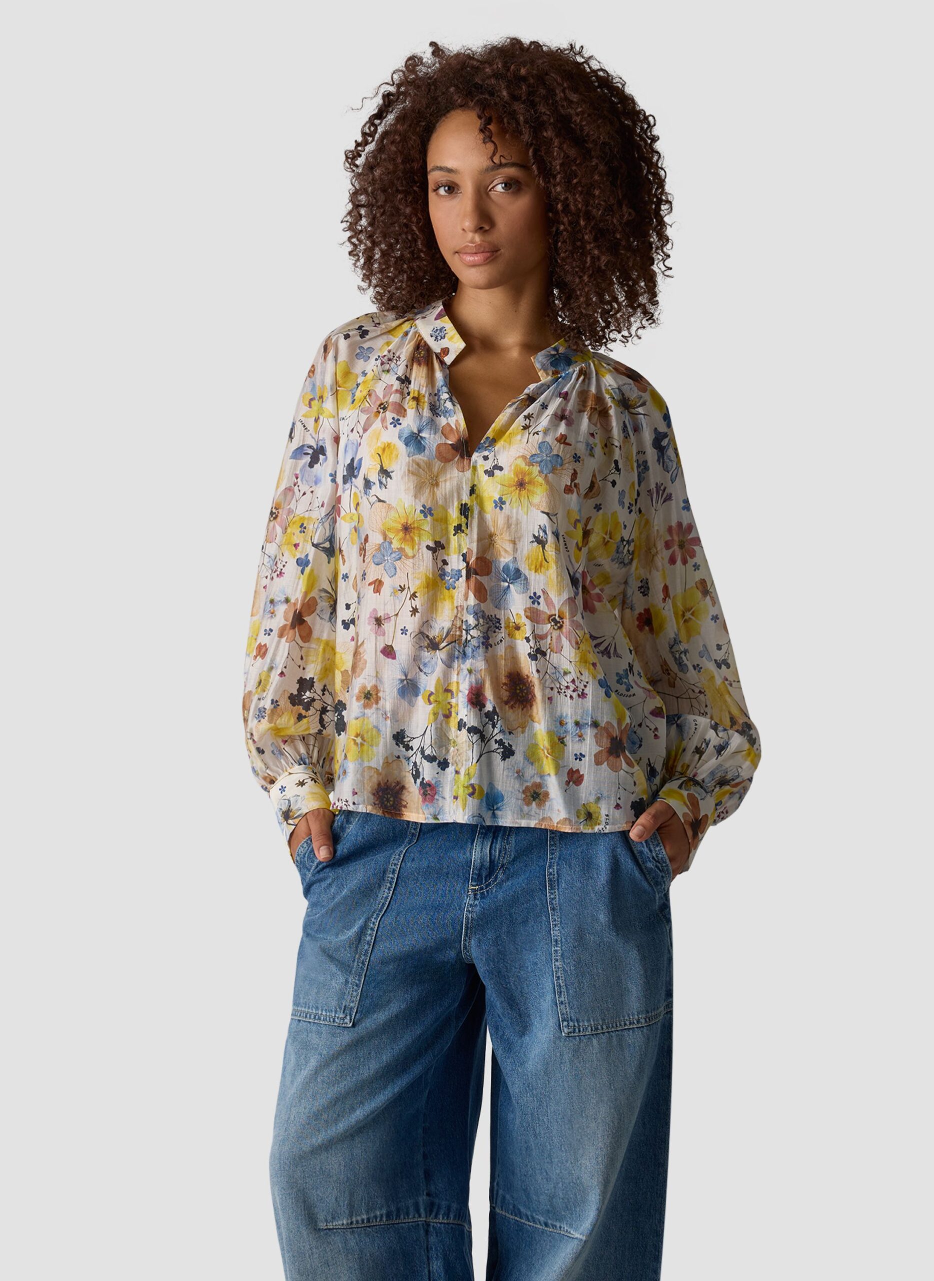 LECOMTE Bluse "Floral Vibes" – Bild 3