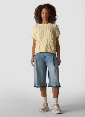 LECOMTE Strickpullover "Floral Vibes"