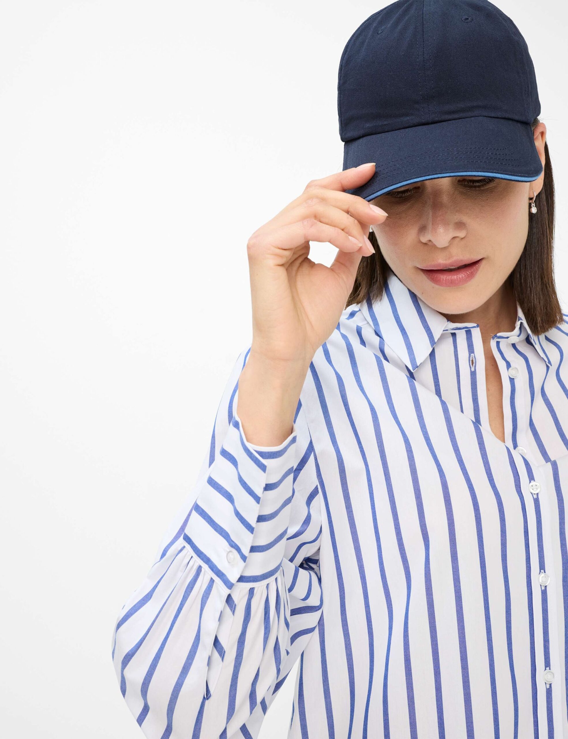 BRAX Hemdbluse mit modischem Längsstreifen – Bild 12