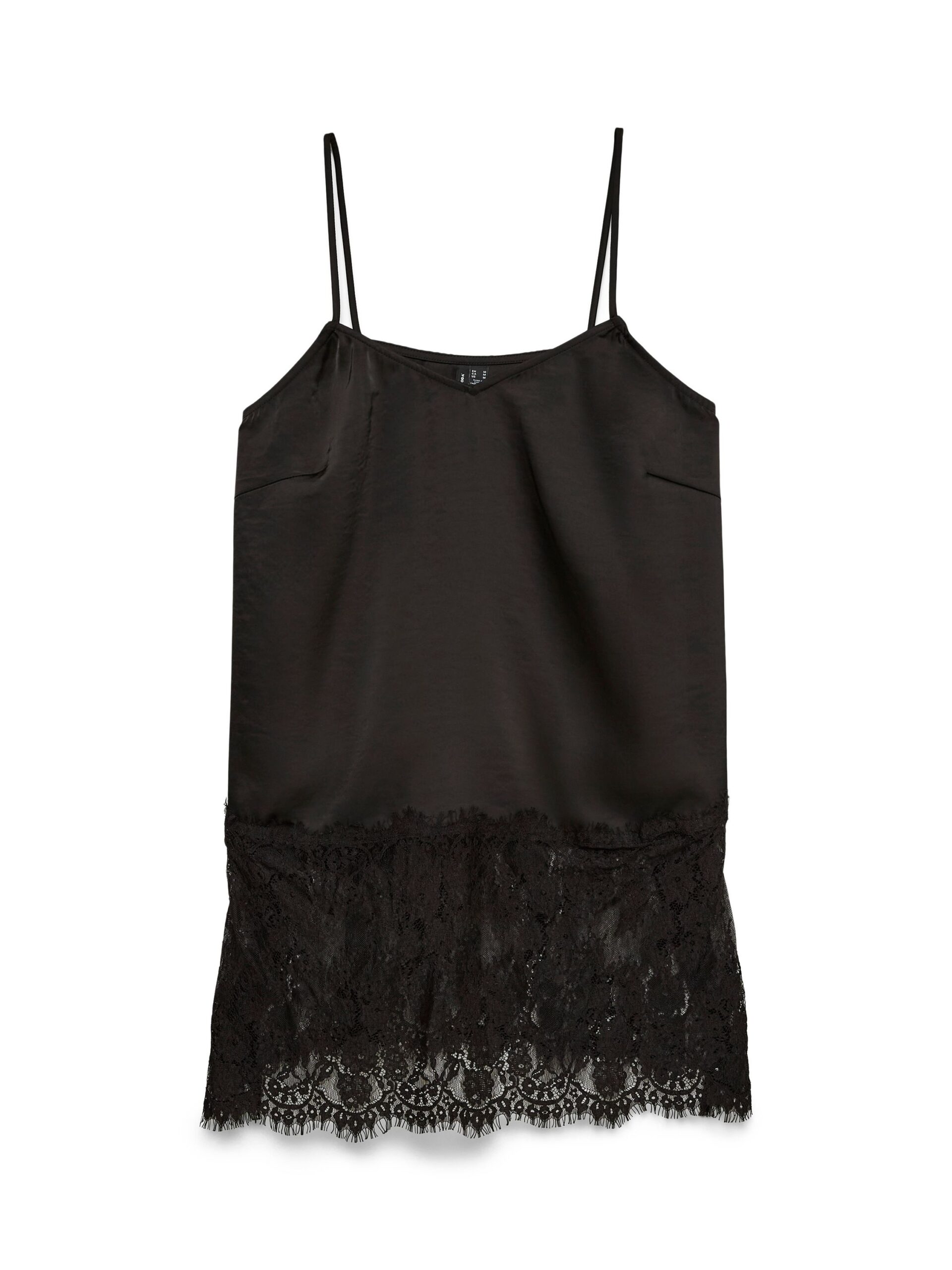 VERO MODA Langes Party-Top mit Spitze und V-Ausschnitt