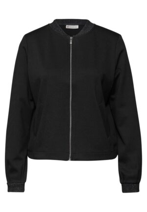 Street One LTD QR Interlock Jacke mit Schimmer-Effekt