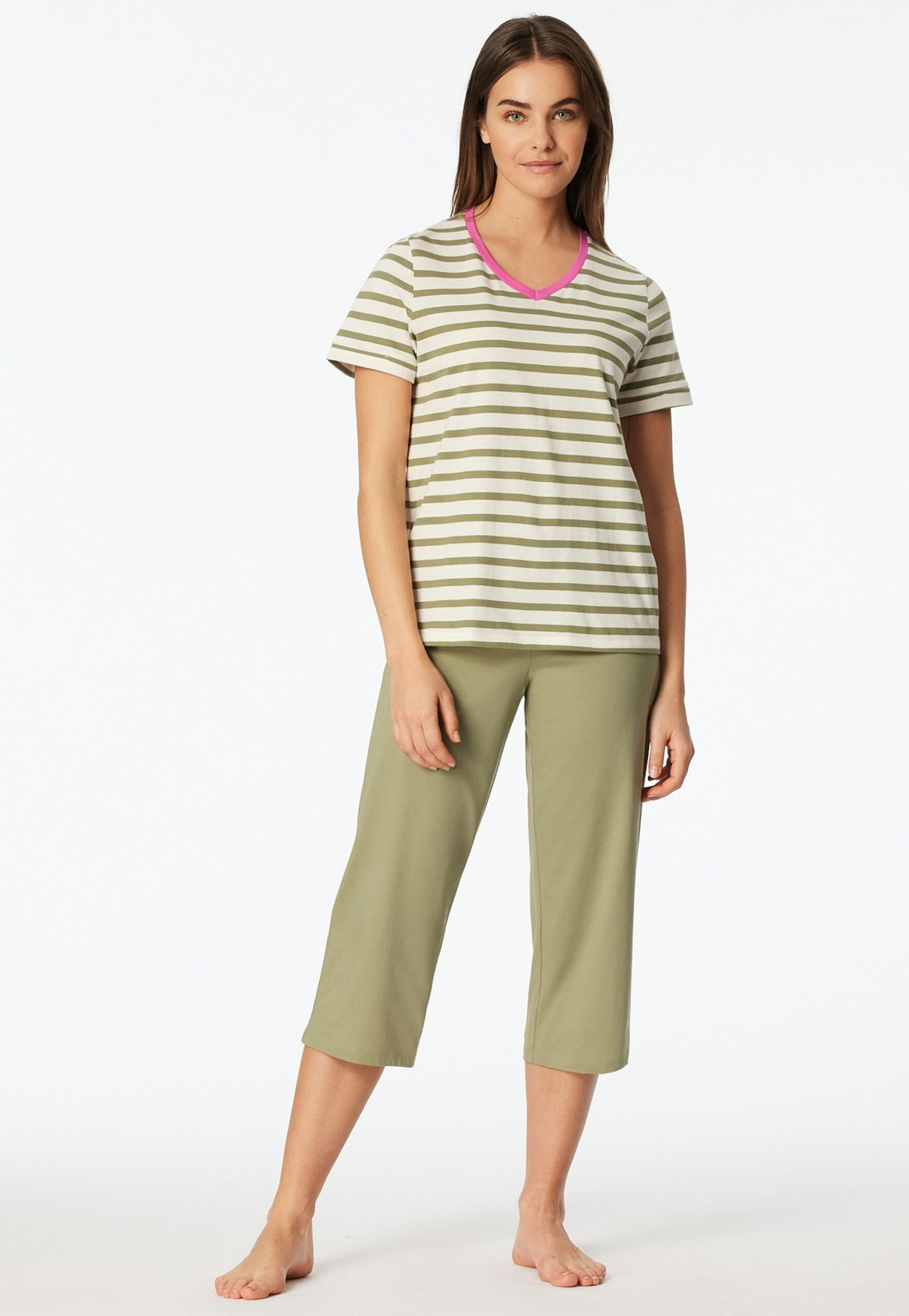 SCHIESSER Schlafanzug 3/4, kurzarm – Bild 2