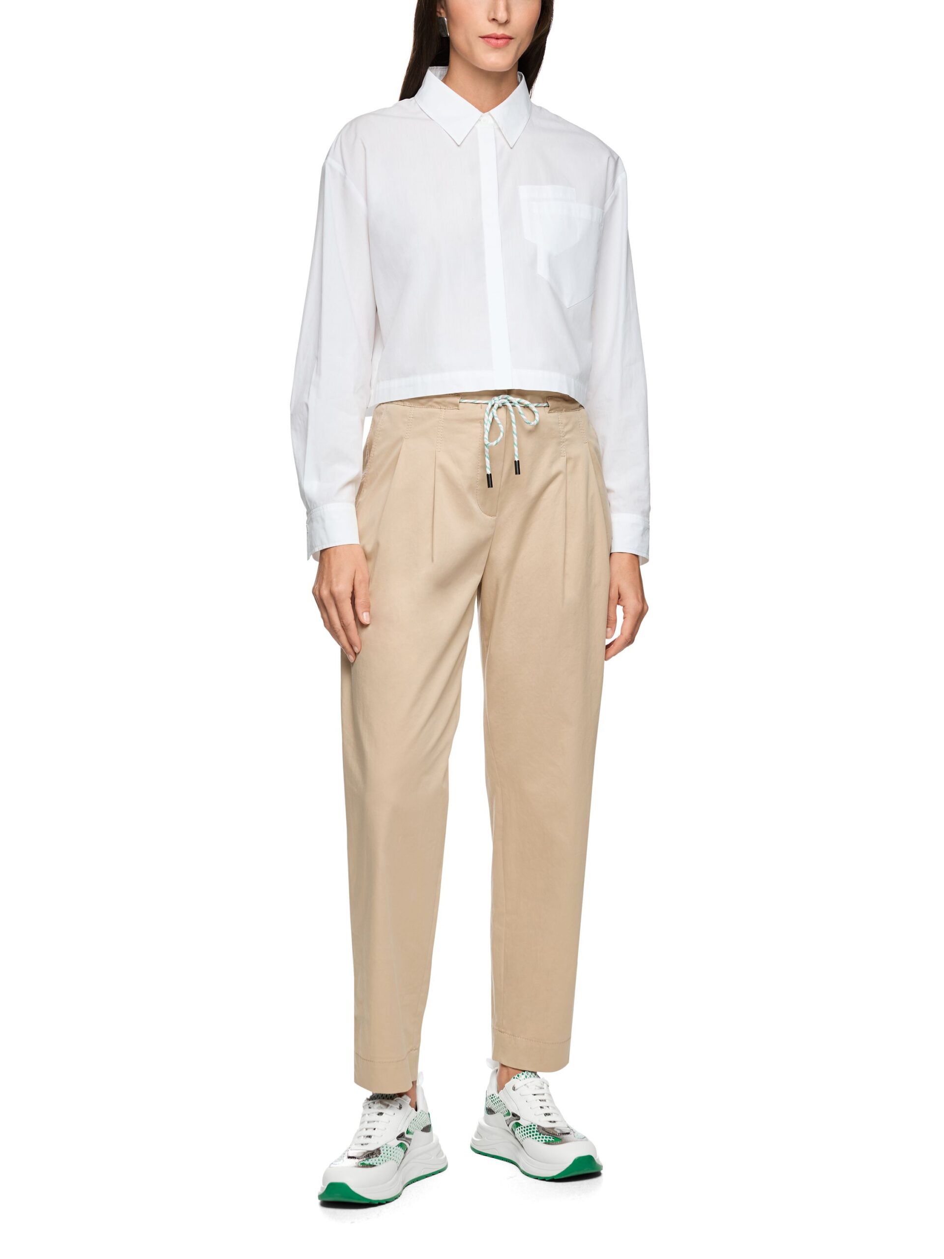 Marc Cain Sports Paperbag Hose mit High Waist – Bild 2