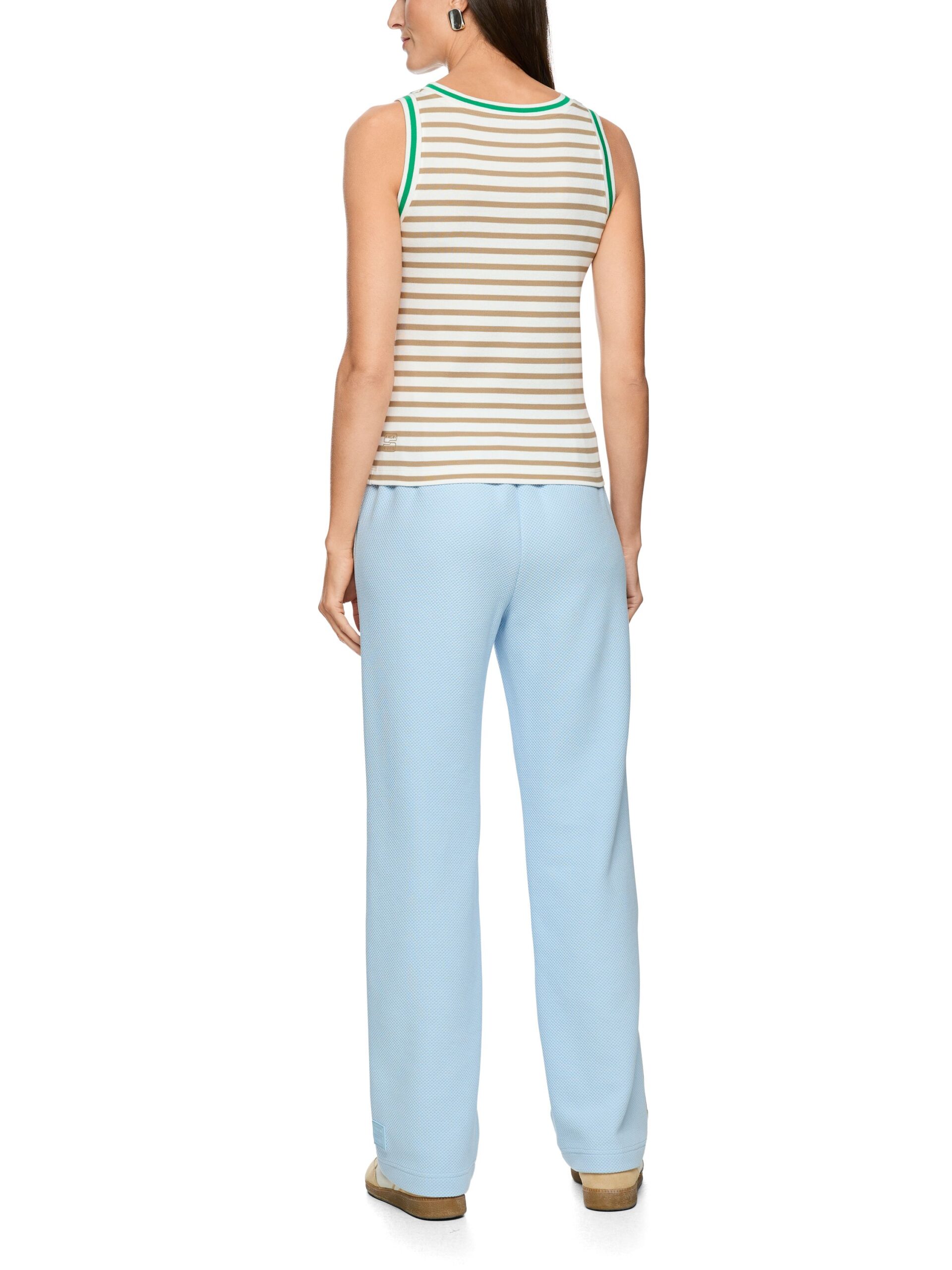 Marc Cain Sports Ringel-Top aus Baumwollstretch – Bild 5