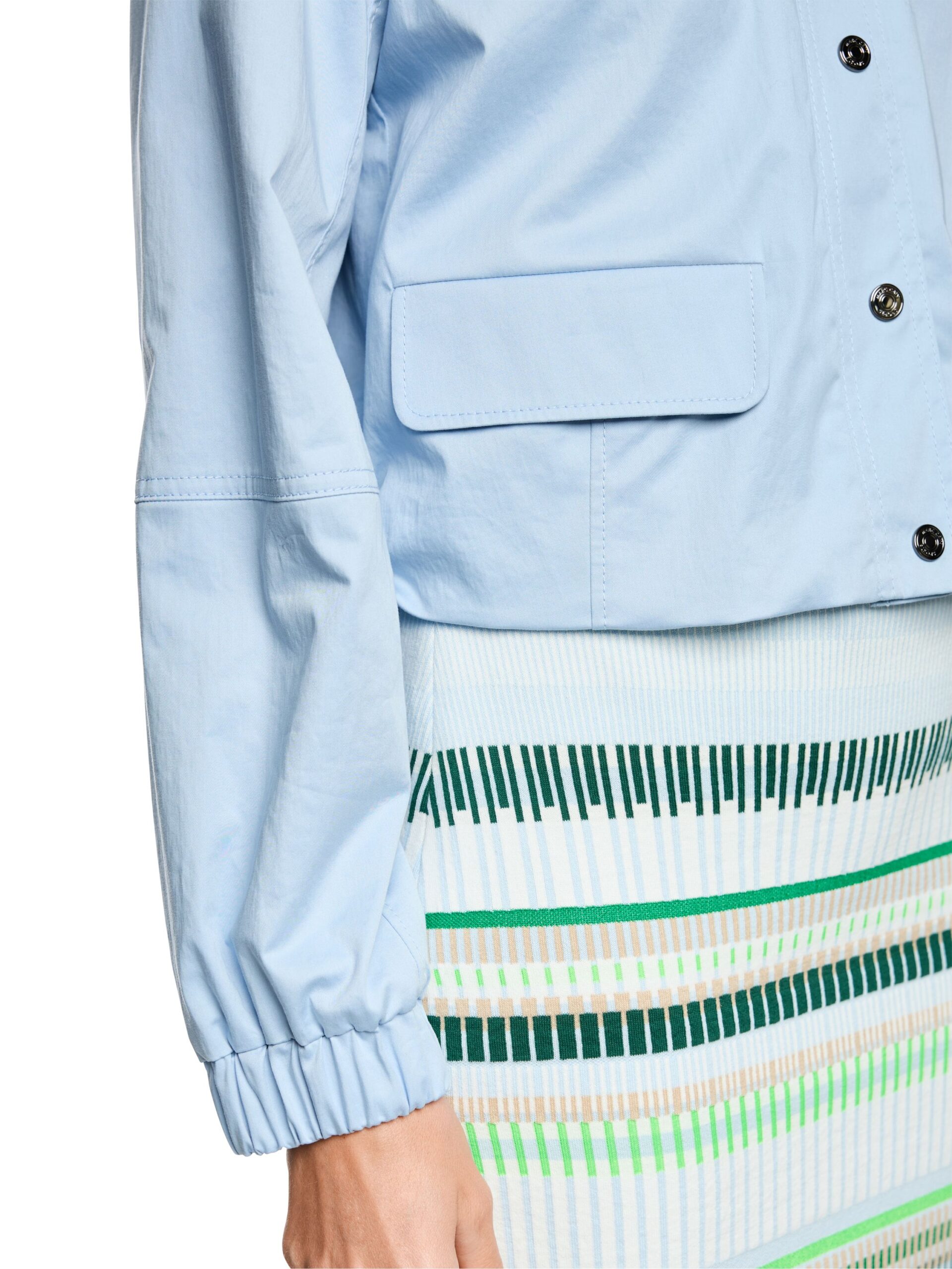 Marc Cain Sports Kurze Baumwolljacke mit Netzfutter – Bild 3