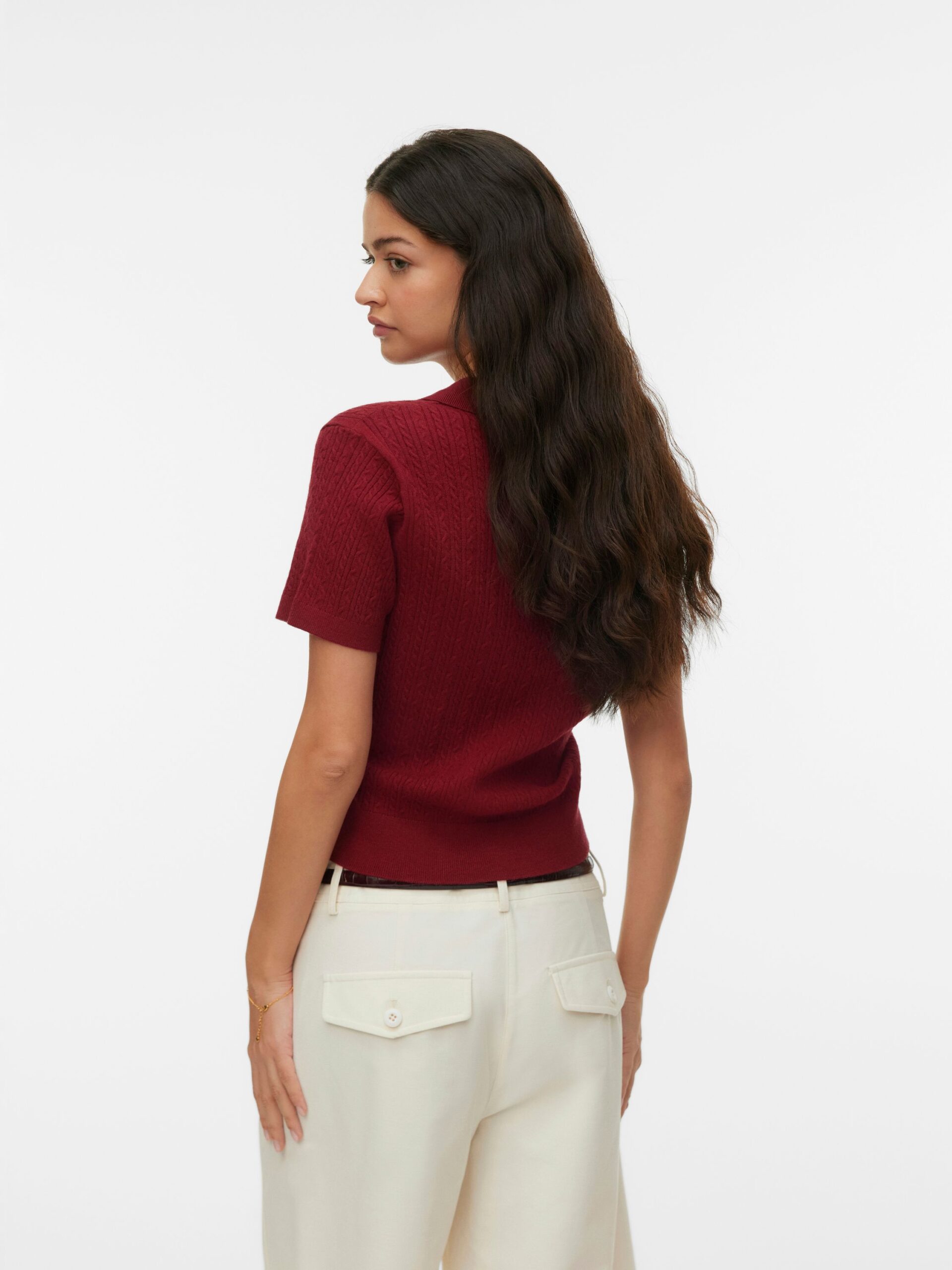 VERO MODA Gestrickter Rollkragenpullover mit Polokragen – Bild 5