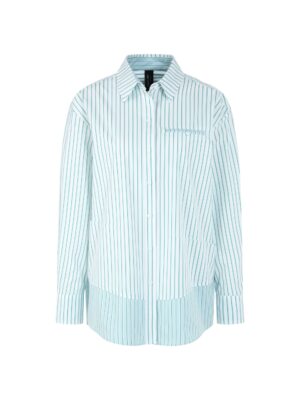 Marc Cain Sports Gestreifte Baumwoll-Hemdbluse