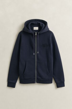 GANT Tonal Shield Sweatjacke