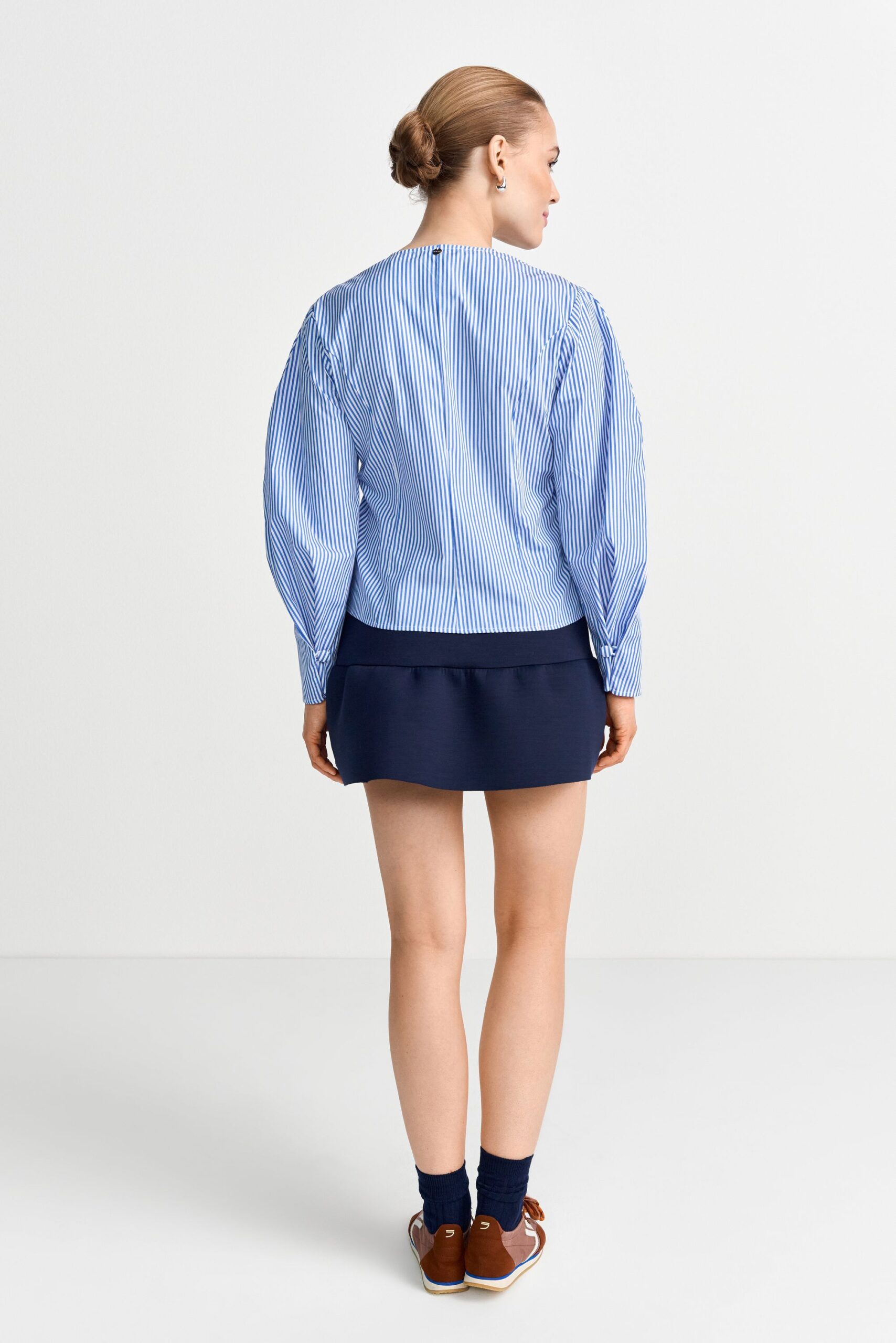 Rich & Royal Cotton Stripe Blouse – Bild 3