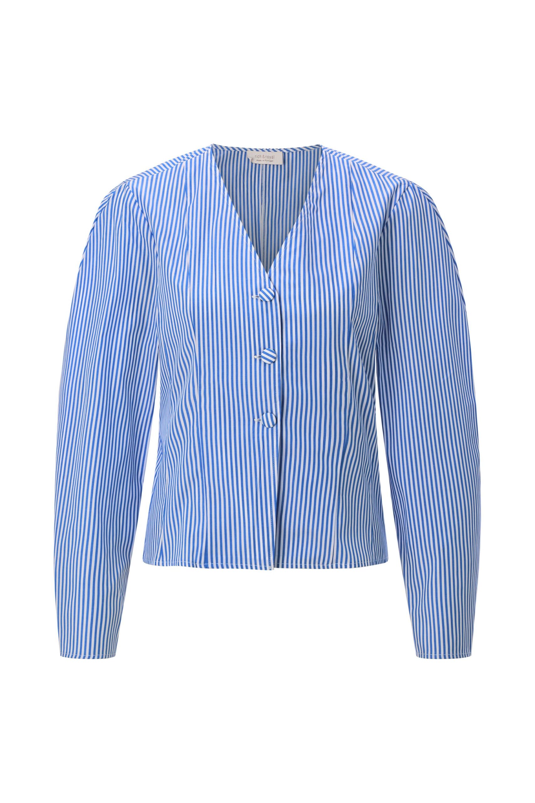 Rich & Royal Cotton Stripe Blouse