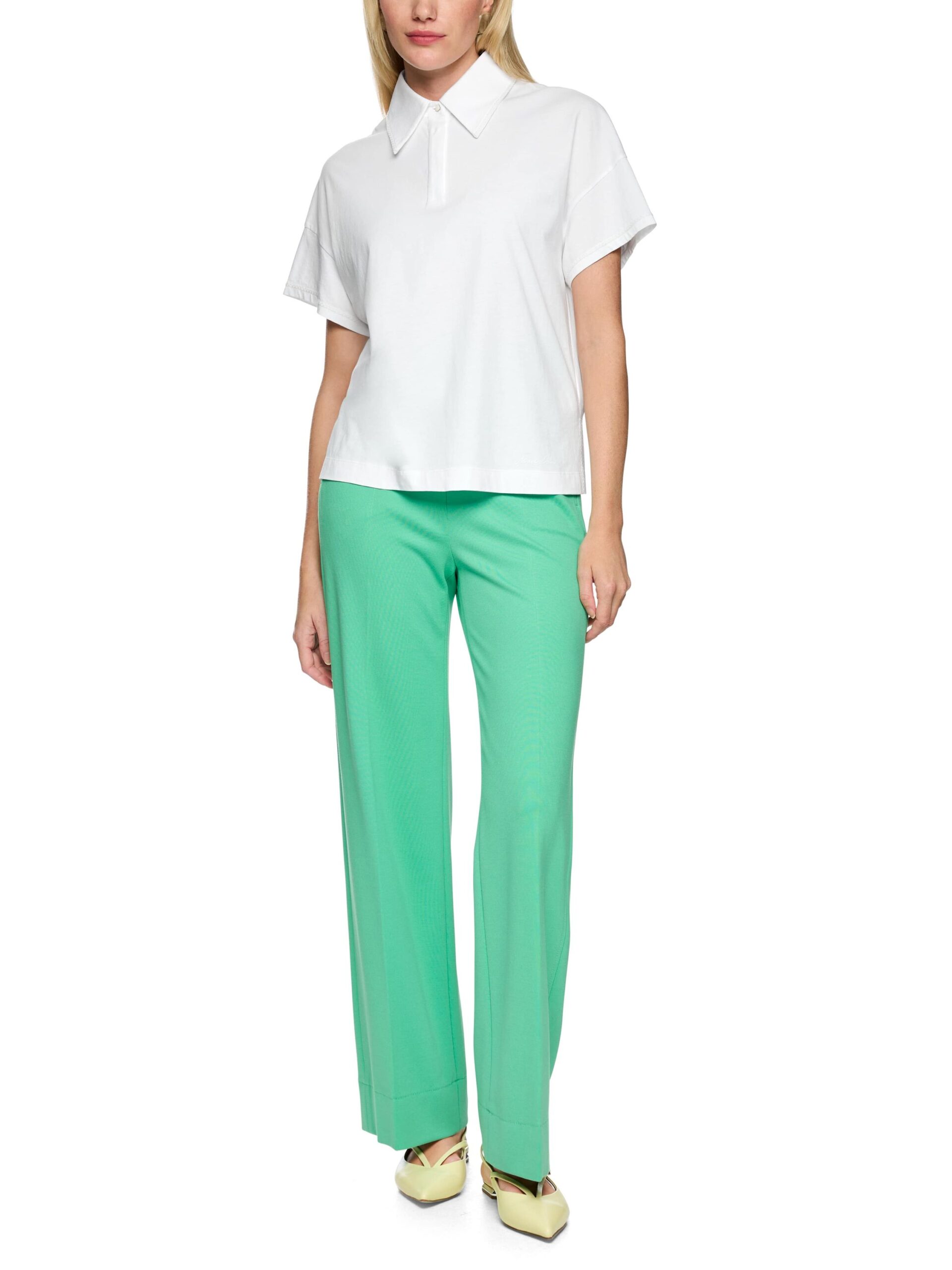 Marc Cain Collections Locker geschnittenes Poloshirt – Bild 2