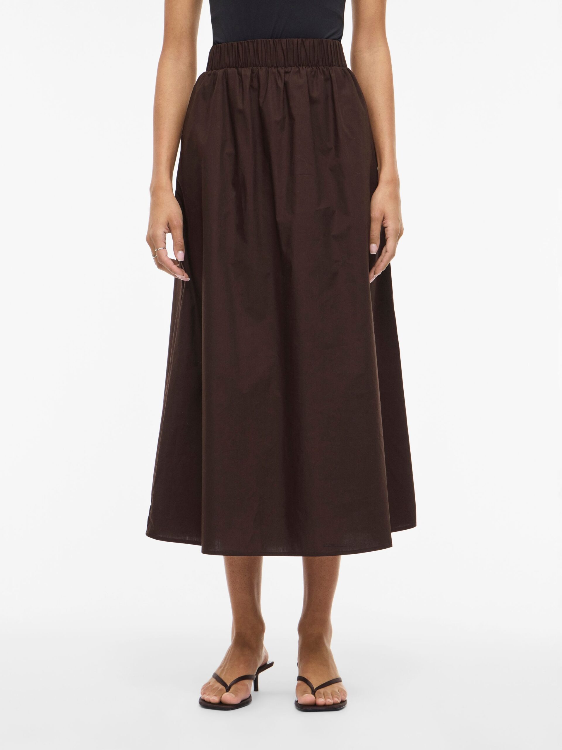 VILA Hoher Rock mit elastischem Bund – Bild 2