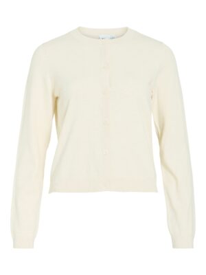 VILA O-Neck Strickjacke