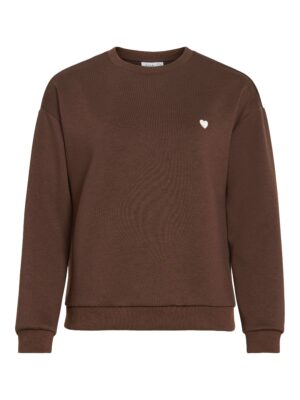 VILA VISANDY L/S SWEAT TOP - NOOS