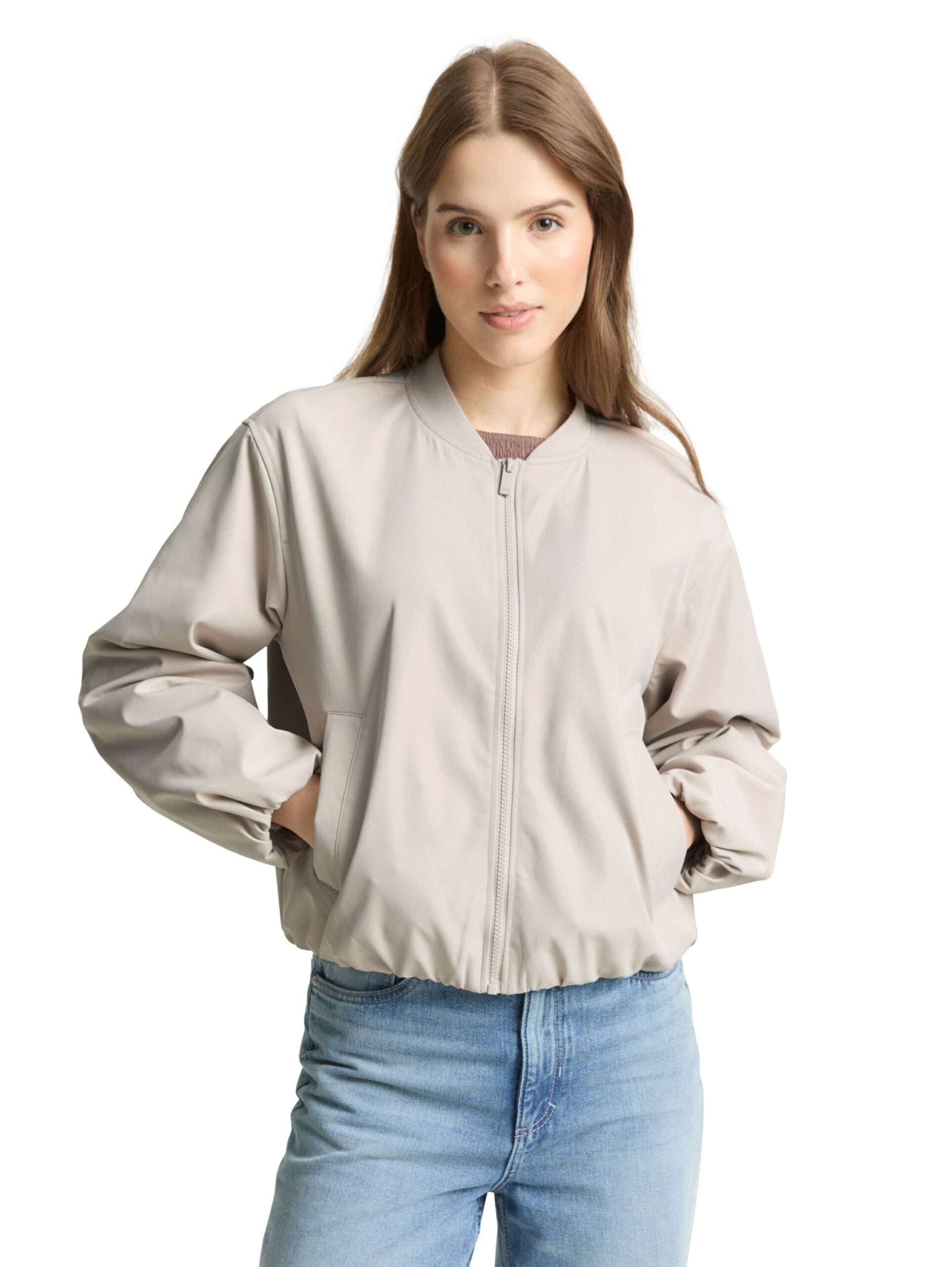 Tom Tailor Denim Bomberjacke aus wasserabweisendem Material – Bild 4