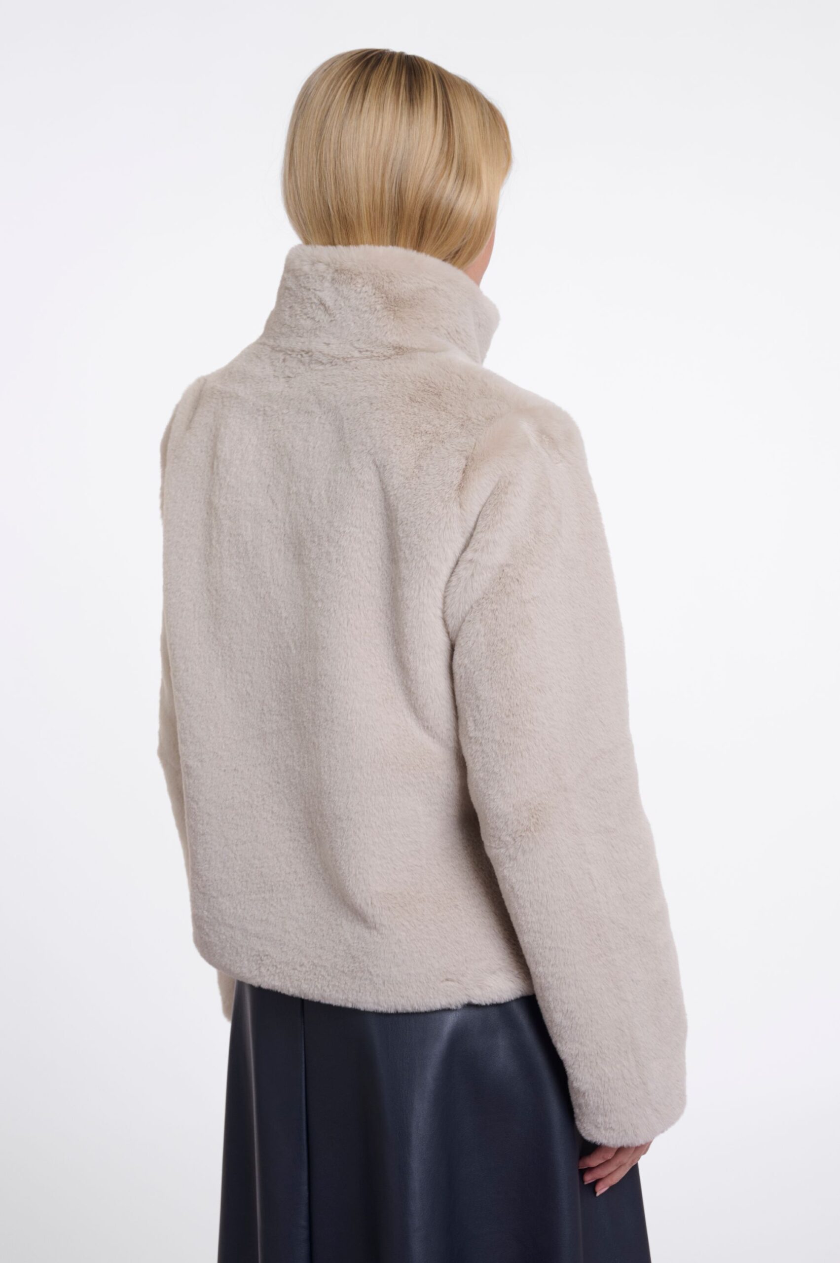 Rino & Pelle Outdoorjacke VIE. in Faux-Fur-Optik – Bild 3