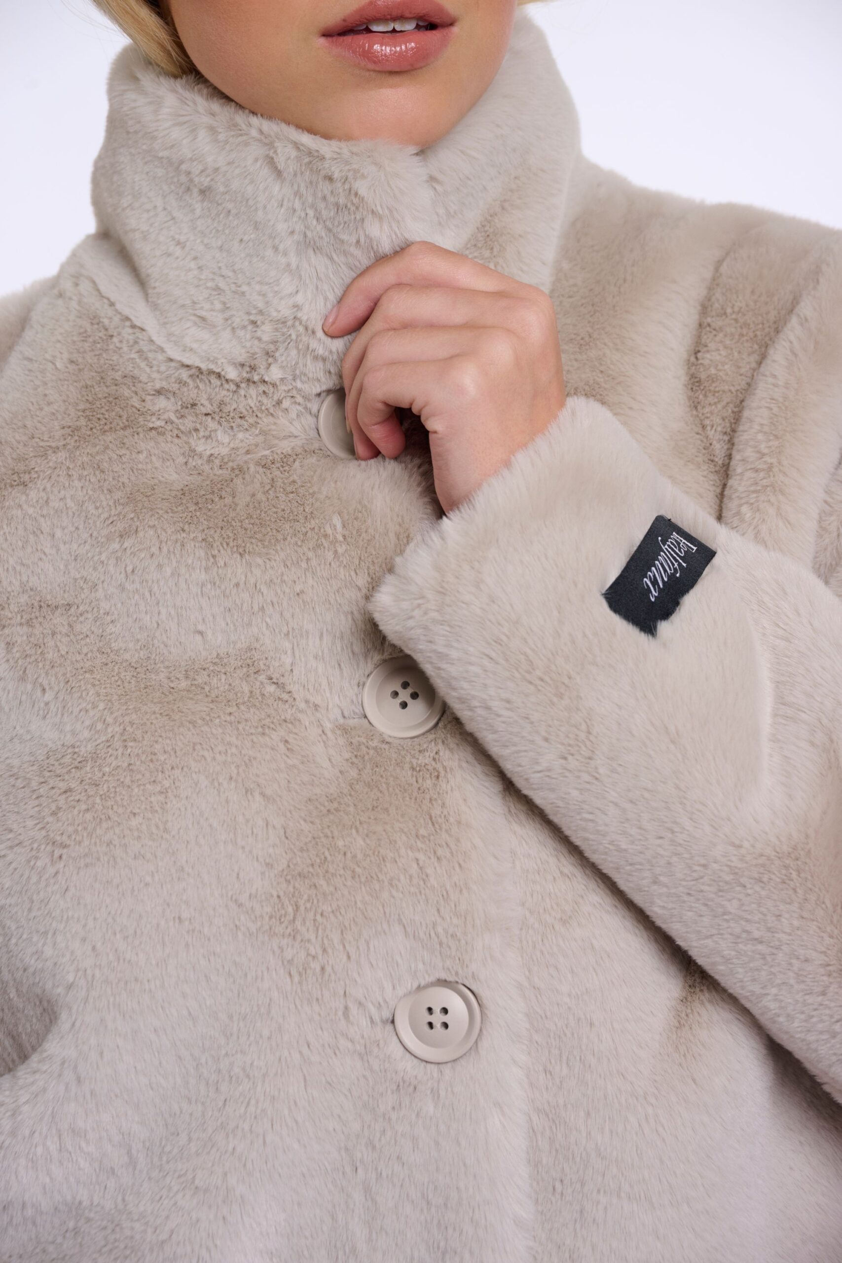 Rino & Pelle Outdoorjacke VIE. in Faux-Fur-Optik – Bild 4