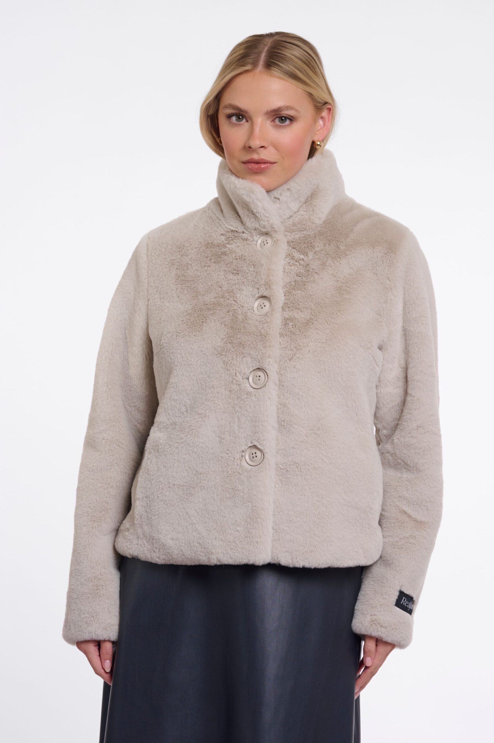 Rino & Pelle Outdoorjacke VIE. in Faux-Fur-Optik