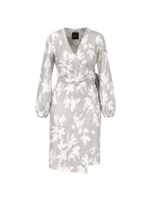 Marc Cain Collections Langärmeliges Wickelkleid