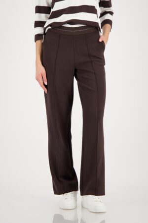 monari Hose mit Glitzerstreifen