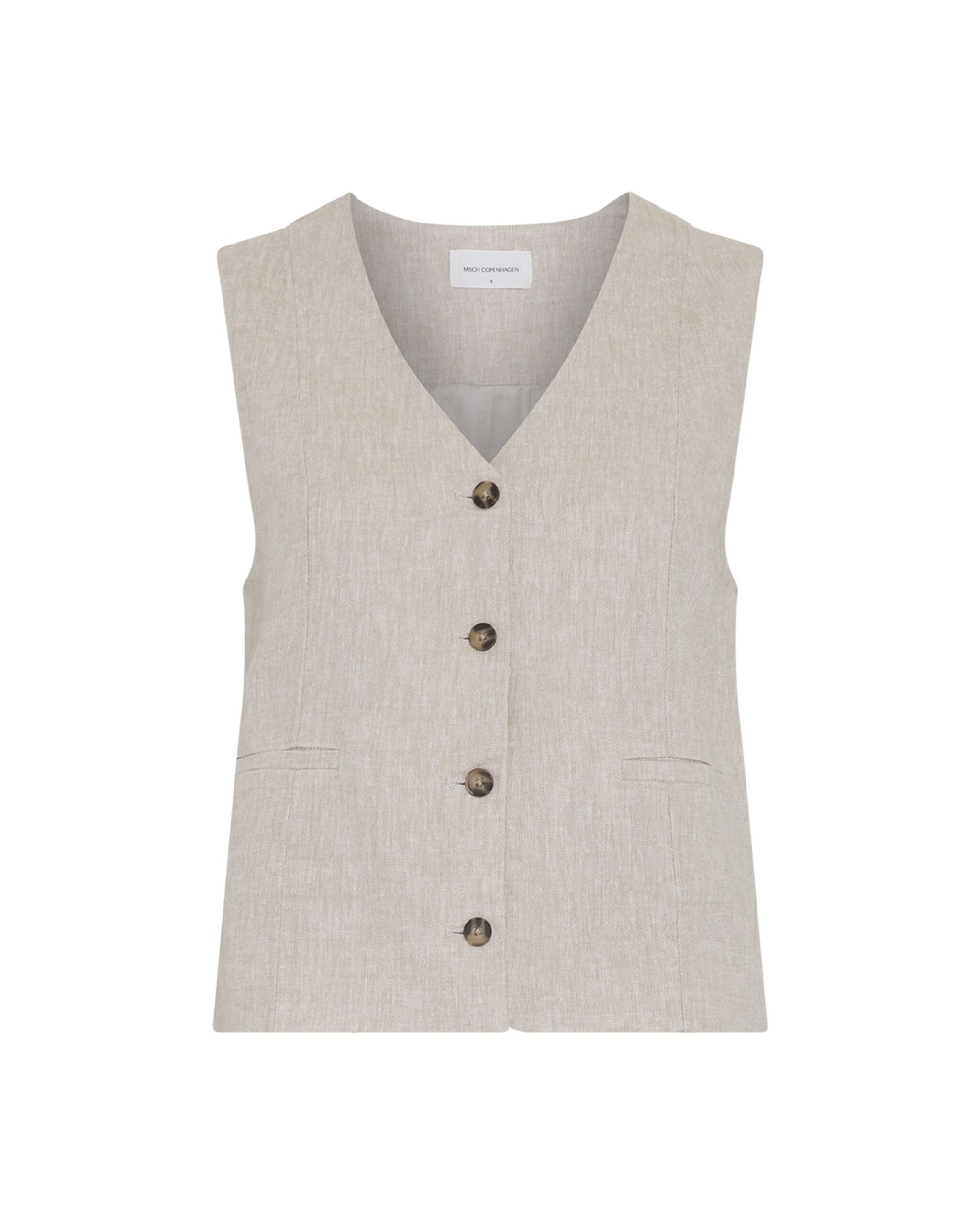 Moss Copenhagen Viana Ginia V Neck Waistcoat