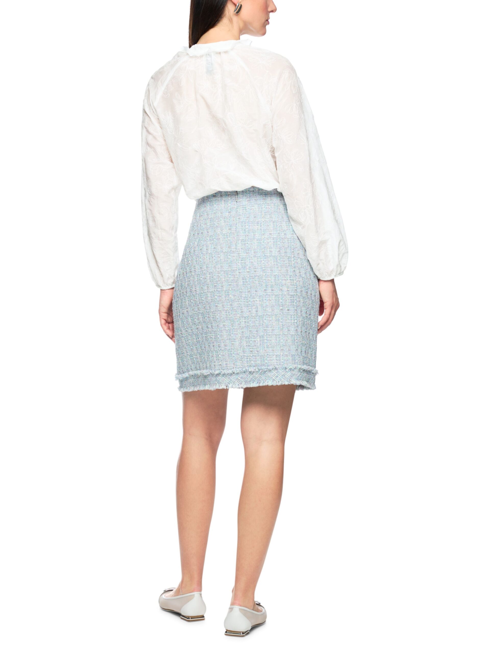 Marc Cain Collections Leichte Tunika mit Stickerei & Rüschen – Bild 6