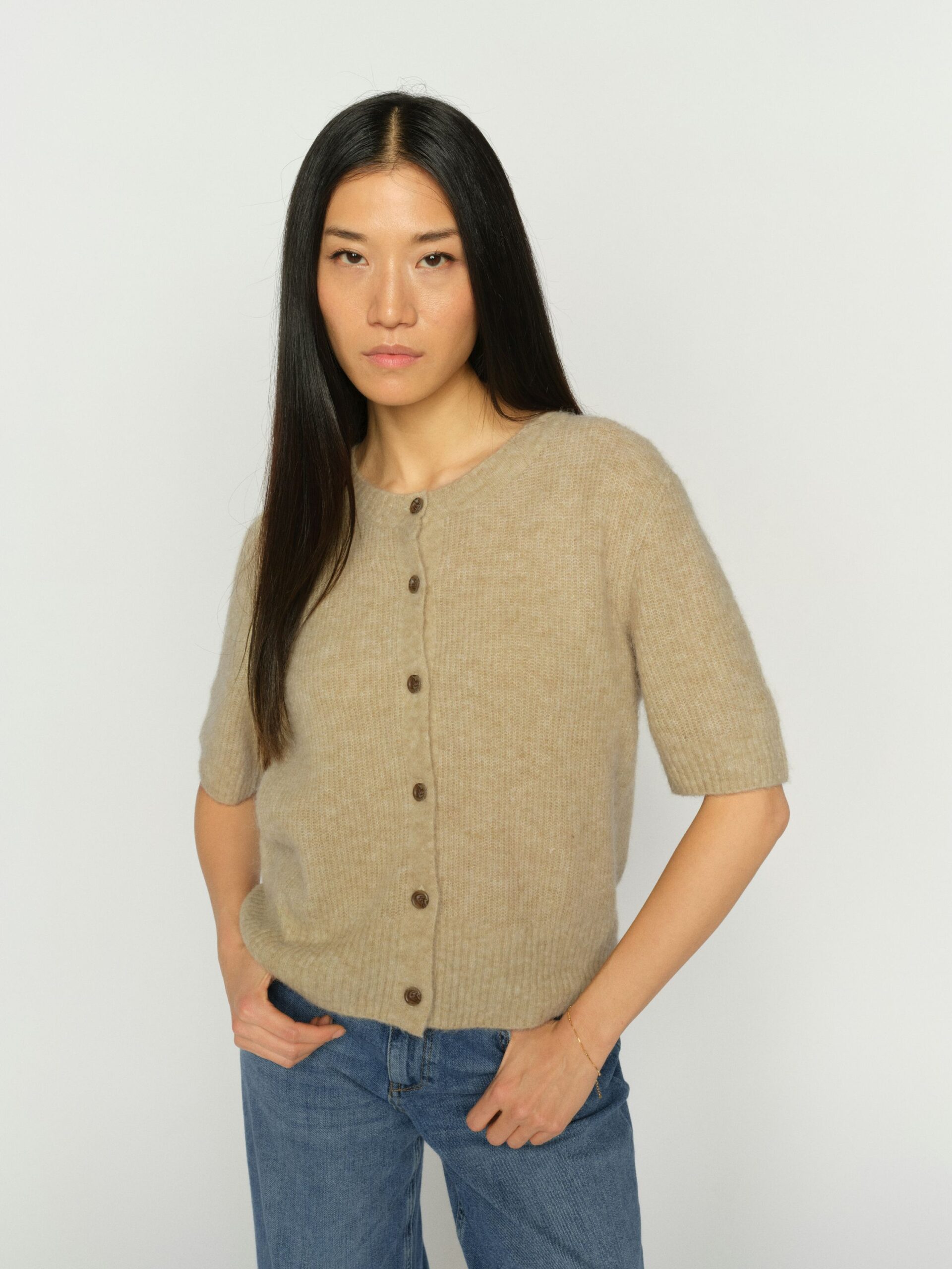 MOS MOSH Thora SS Strickjacke – Bild 4