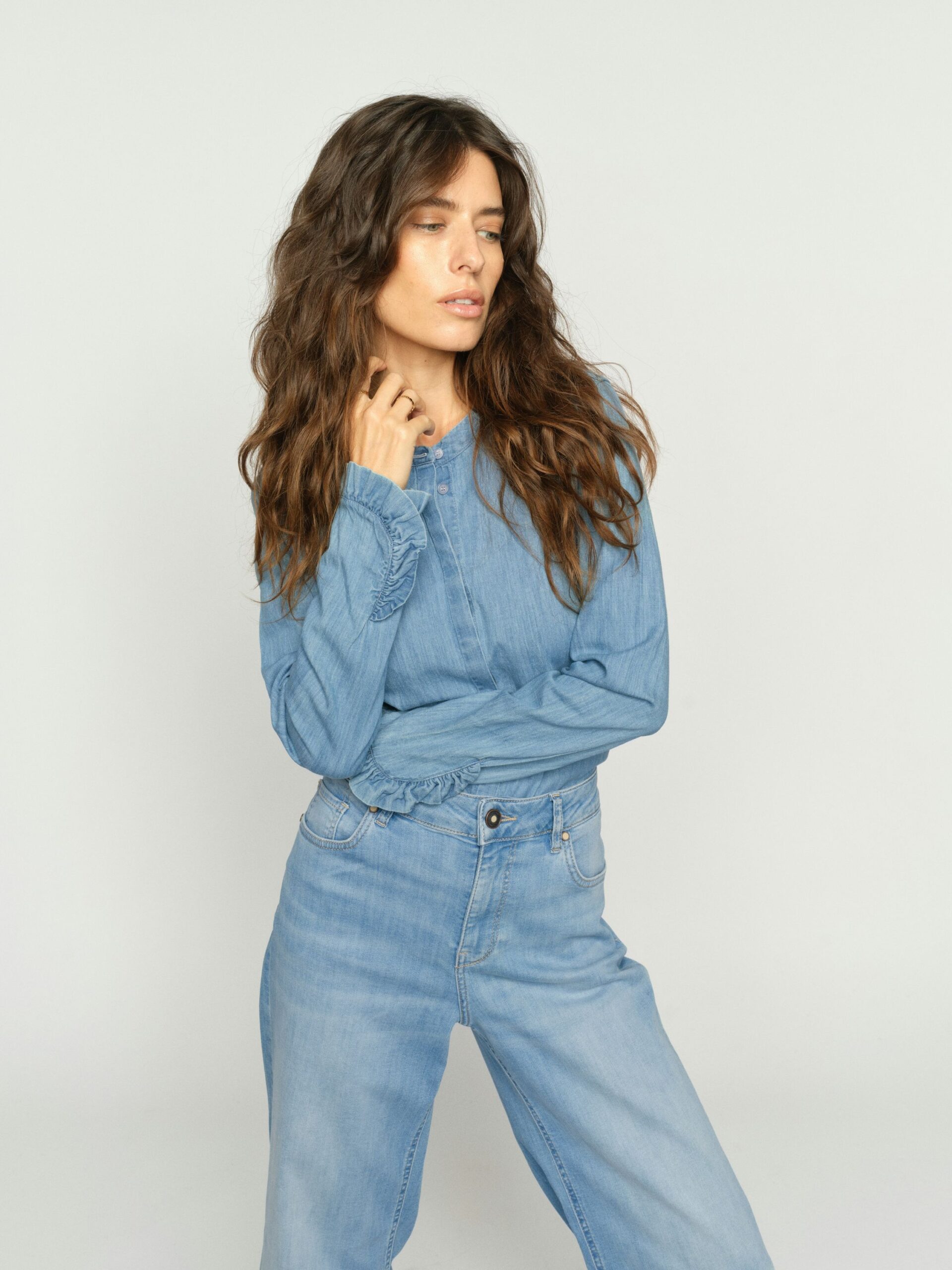 MOS MOSH MMMattie Denim Shirt – Bild 5