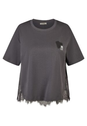 LECOMTE T-Shirt mit Spitze