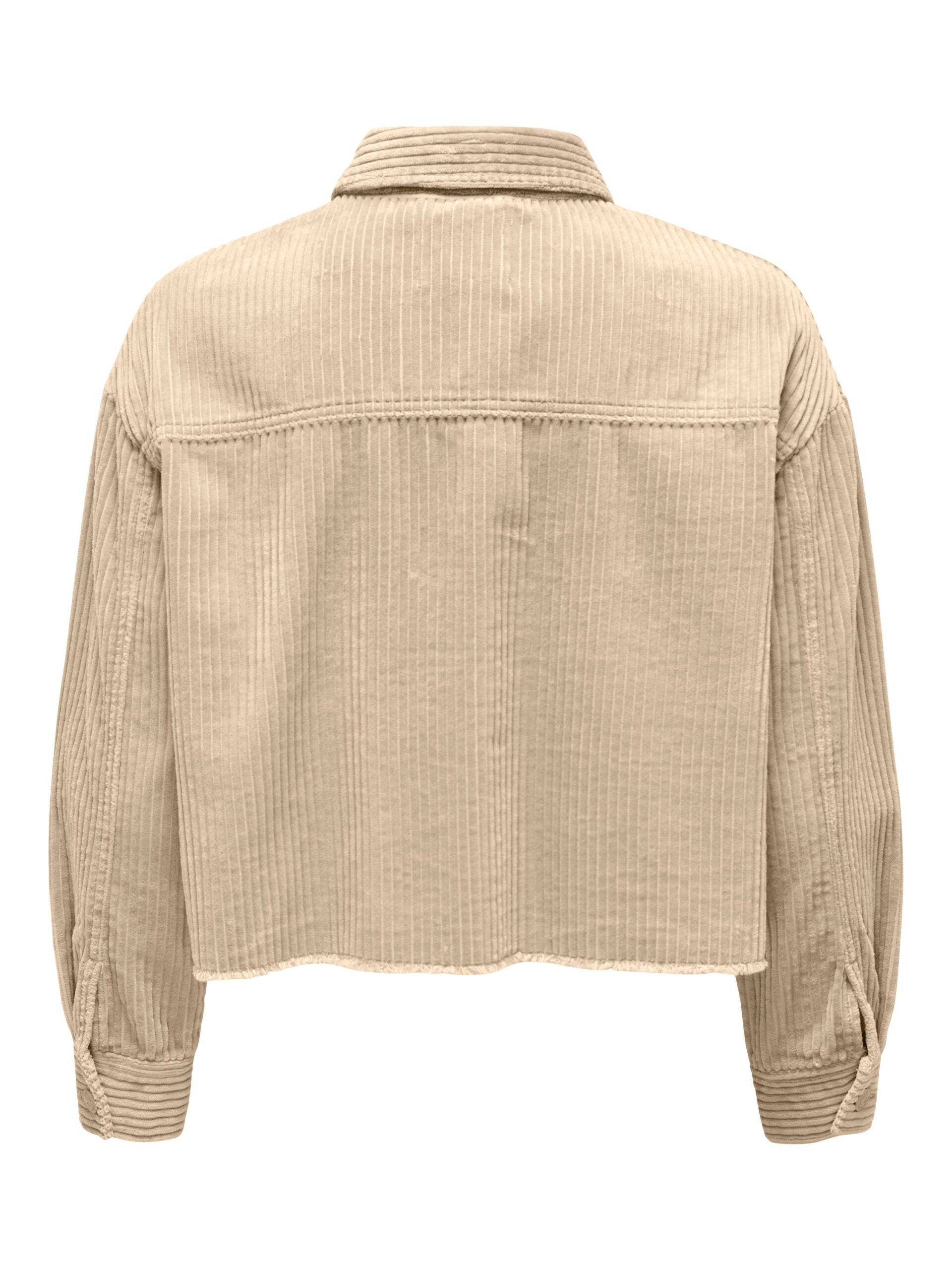 ONLY Cordjacke mit Stehkragen und Knopfleiste – Bild 7