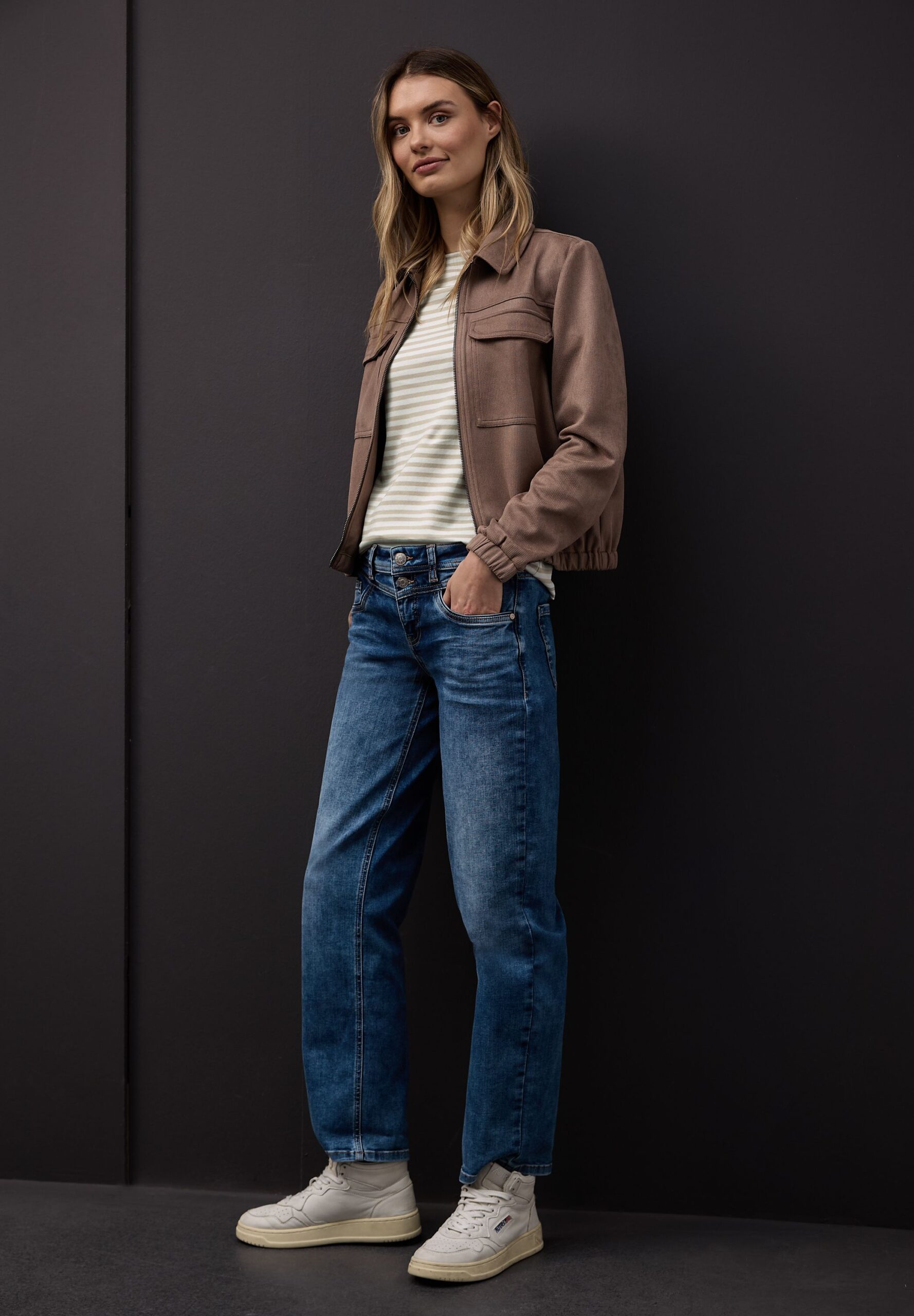 Street One LTD QR U-Boot YDS Stripe Shirt – Bild 5