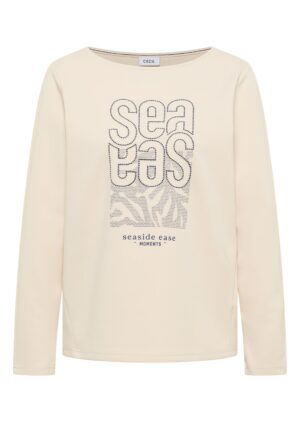 CECIL Sea FP Embroidery T-Shirt