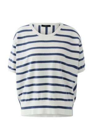 Oui Pullover in Baumwollmischung