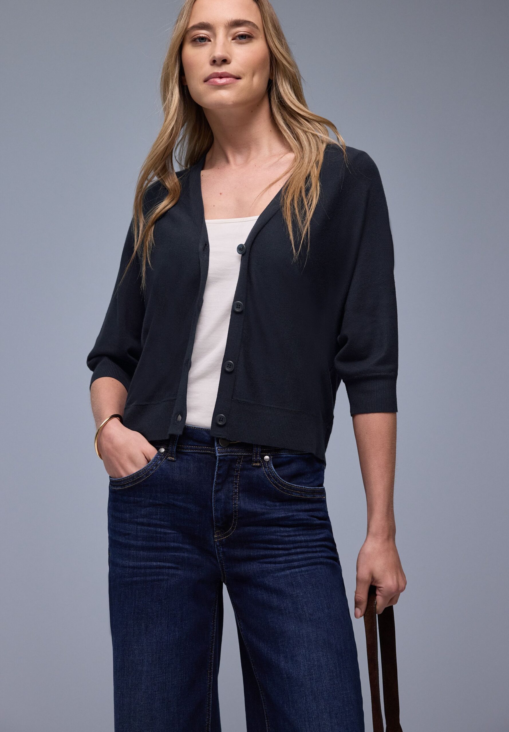 Street One V-Ausschnitt Cardigan – Bild 3