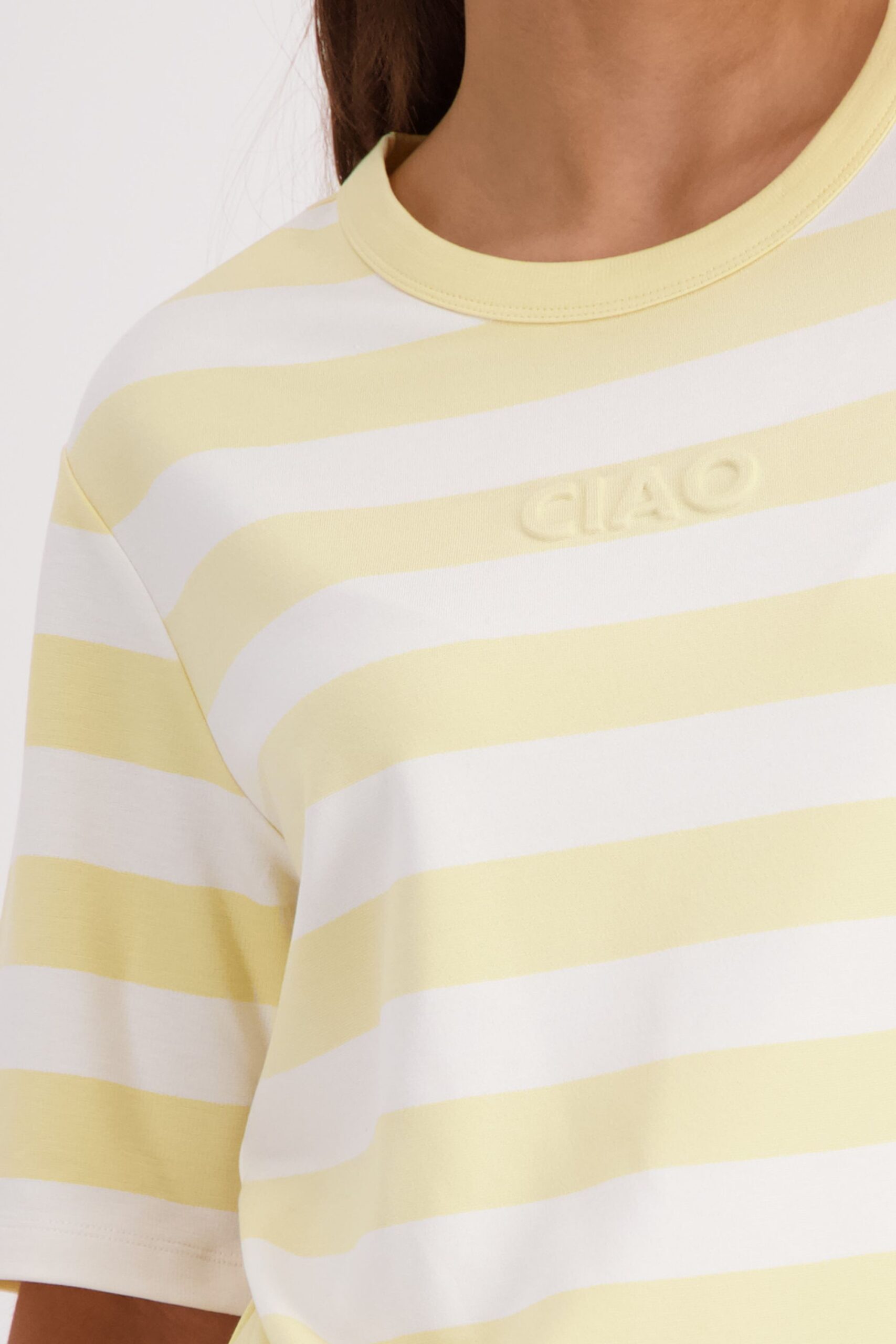 monari Sweatshirt mit modischen Streifen – Bild 4