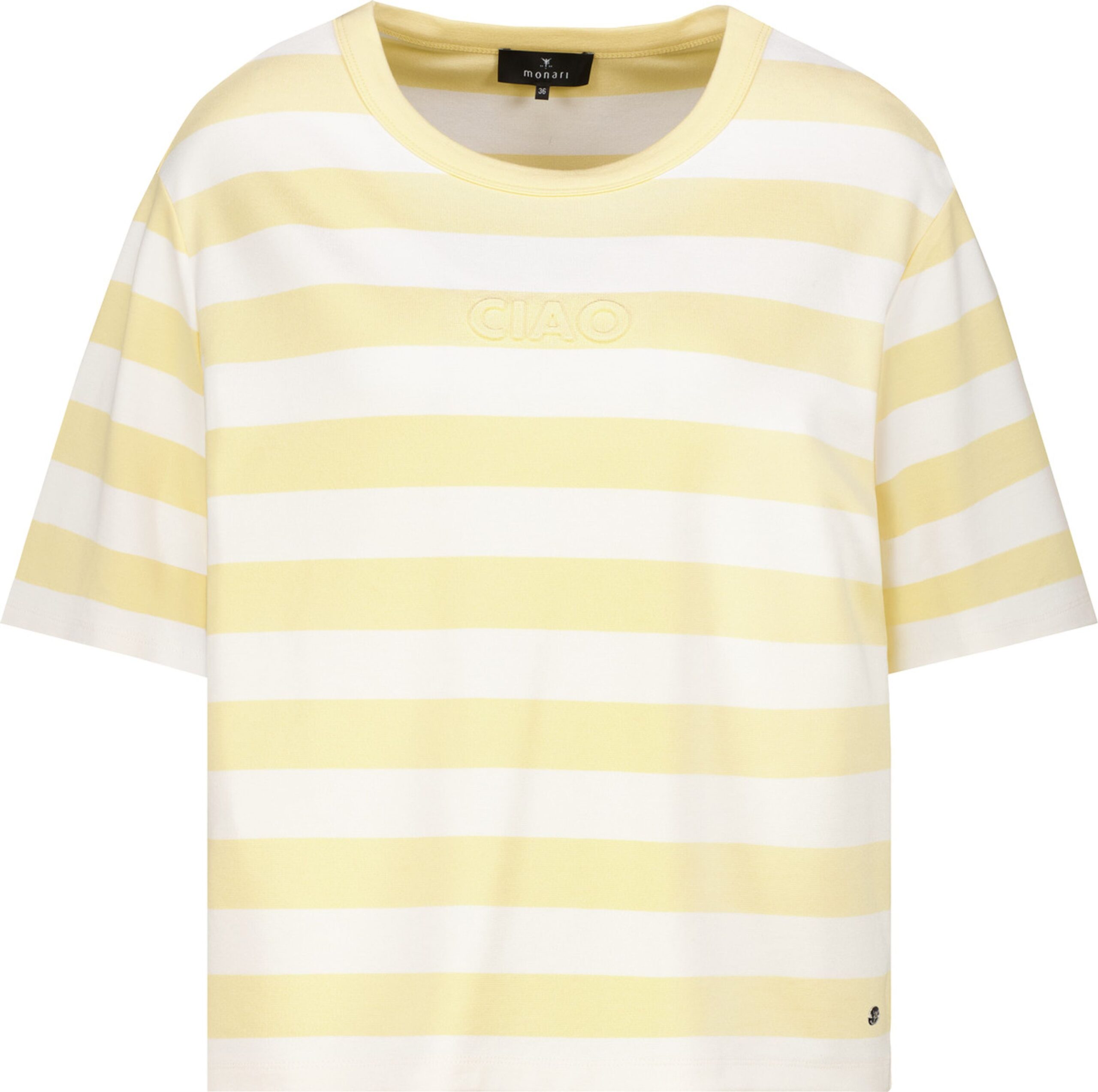 monari Sweatshirt mit modischen Streifen – Bild 3