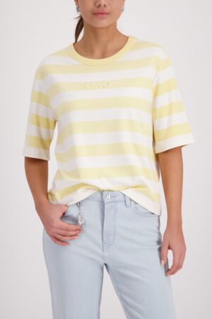 monari Sweatshirt mit modischen Streifen