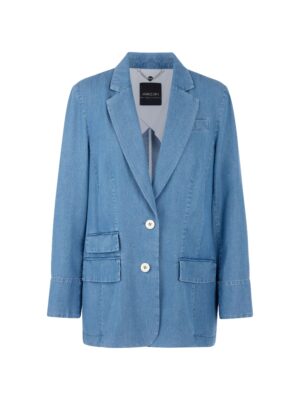 Marc Cain Collections Oversize Denim-Blazer 'Rethink Together'