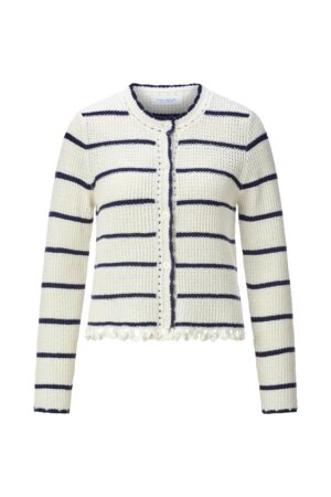 Rich & Royal Strickjacke mit Schlingenfransen