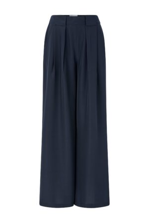 Rich & Royal Wide Pants with Pleats