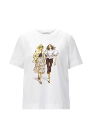 Rich & Royal Easy Fit T-Shirt Women Print