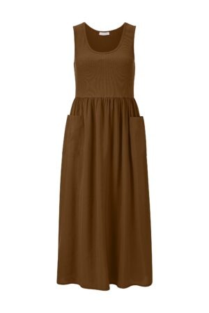 Rich & Royal Scuba Mat Mix Parachute Dress