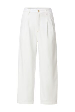 Rich & Royal Pleated Barrel Leg Denim